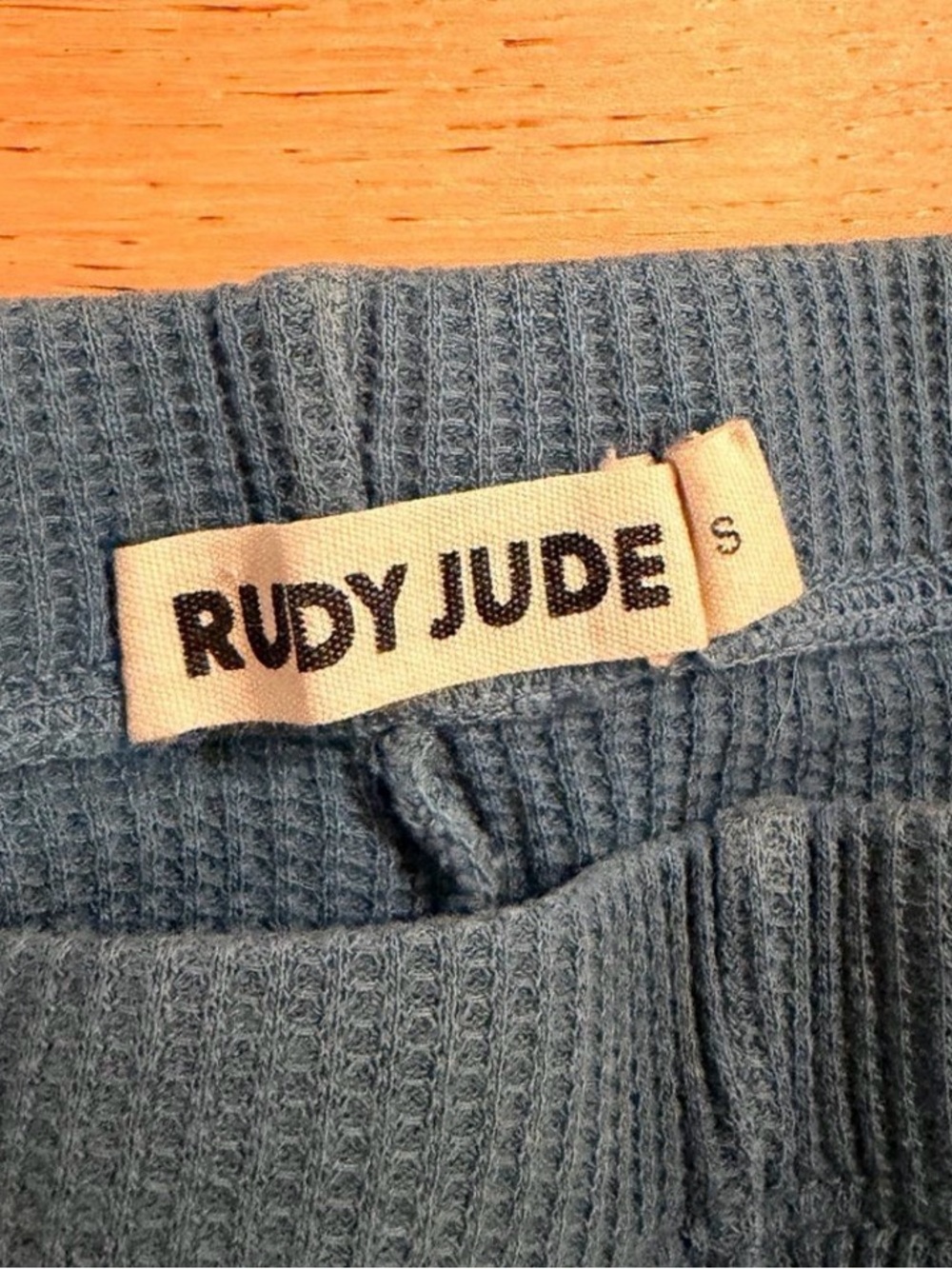 Rudy Jude Blue cotton thermals - Dusty Blue